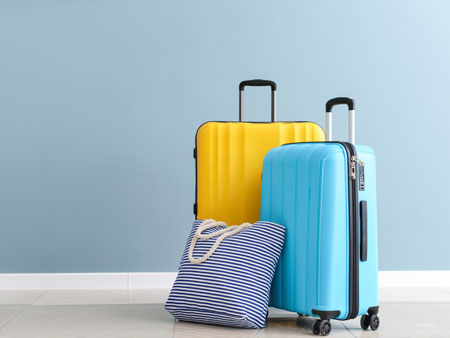 Bahamas Wedding Luggage